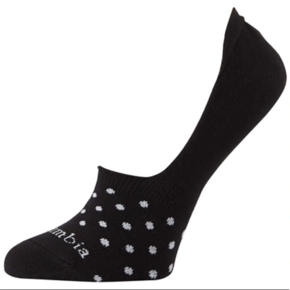 NWT Columbia Women’s 3 pk. Dottie Liner No-show Socks Polka Dot